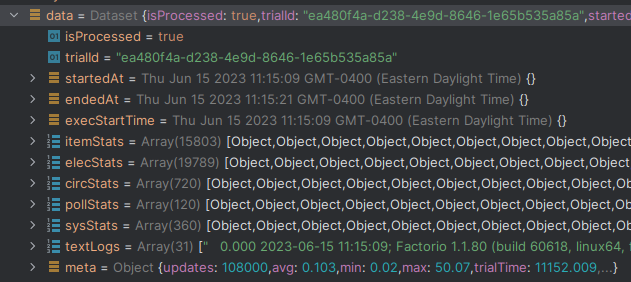 Factorio Debugview factorio-analytics - a package for testing and analyzing prepared ...