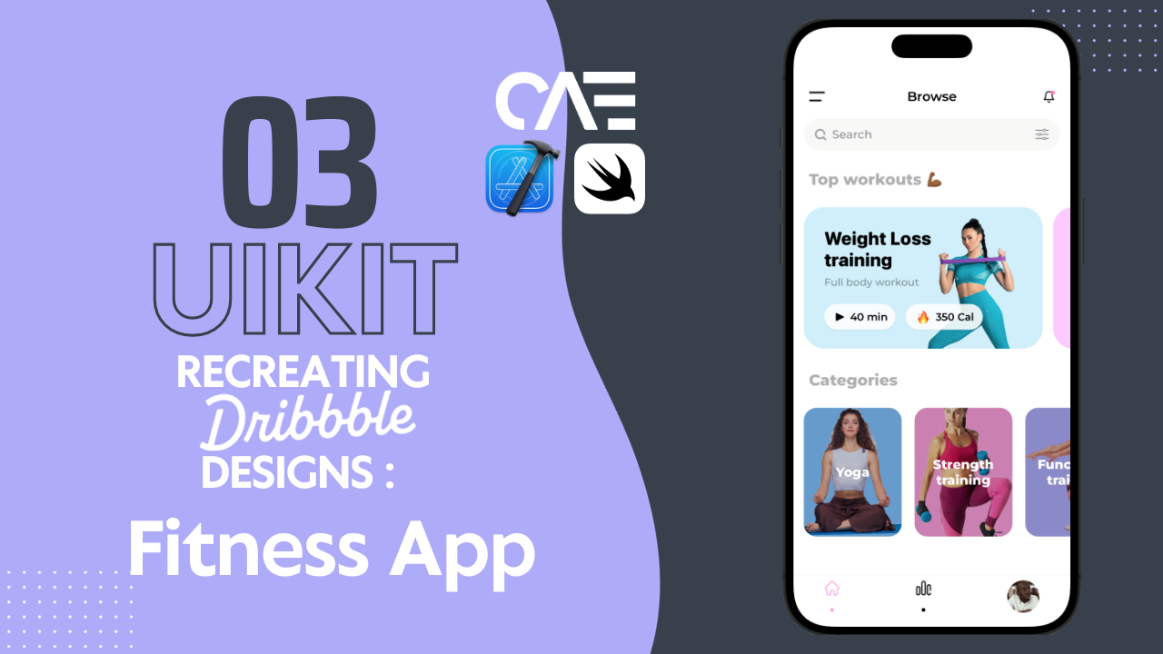 Dribbble - Fitness App