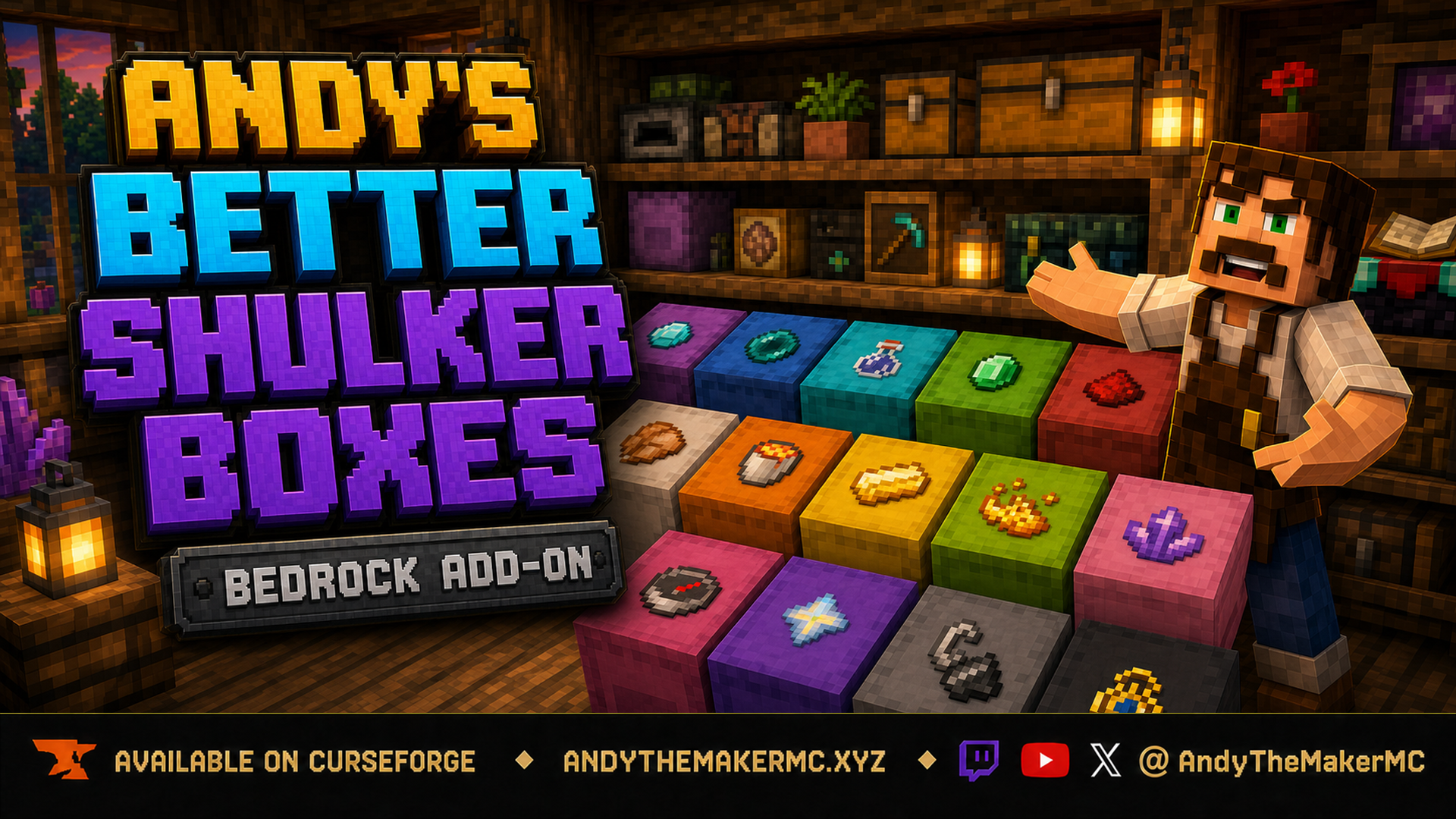 Andy's Better Shulker Boxes