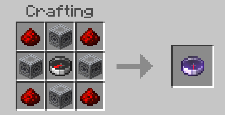 Crafting recipe