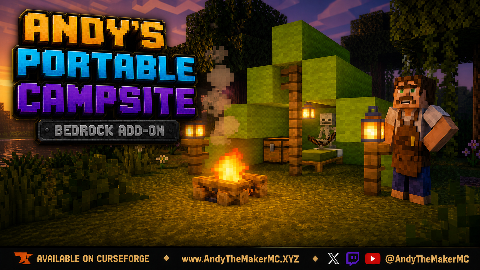 Andy's Portable Campsite hero