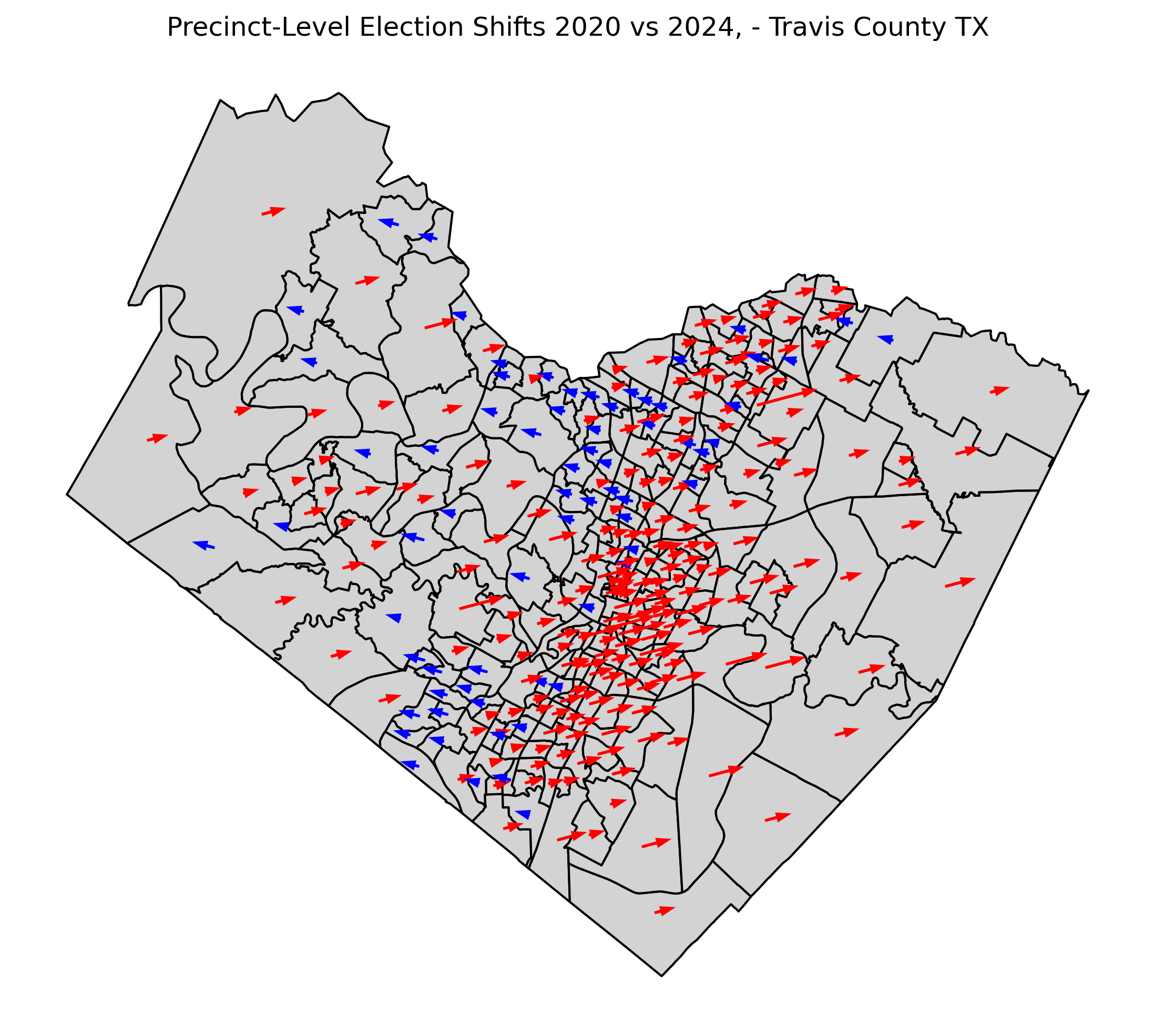 Precinct-level election shifts