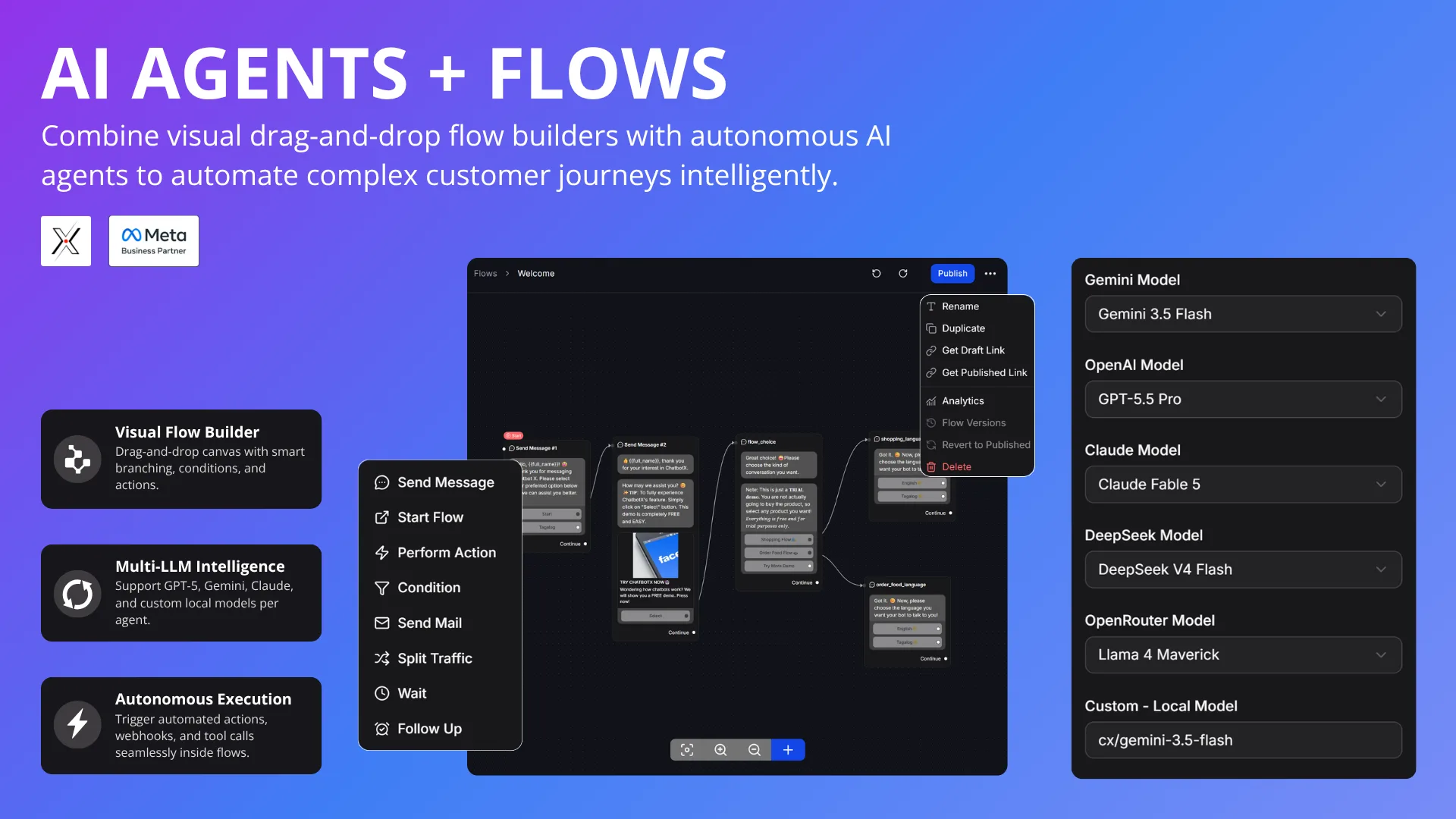 ChatbotX puts agents in open ManyChat alternative
