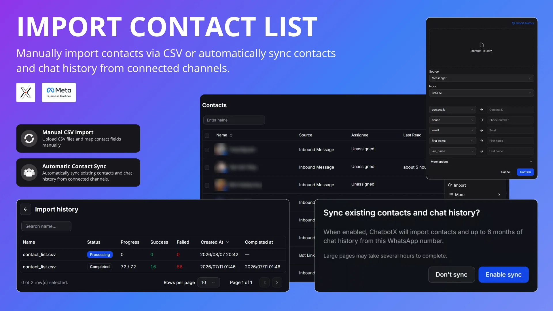 Import Contacts