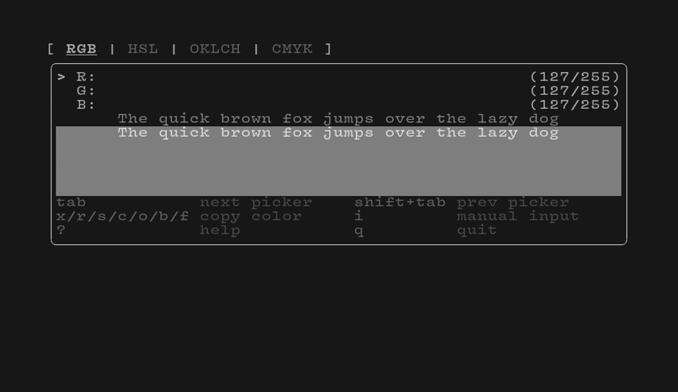 Termpicker Demo