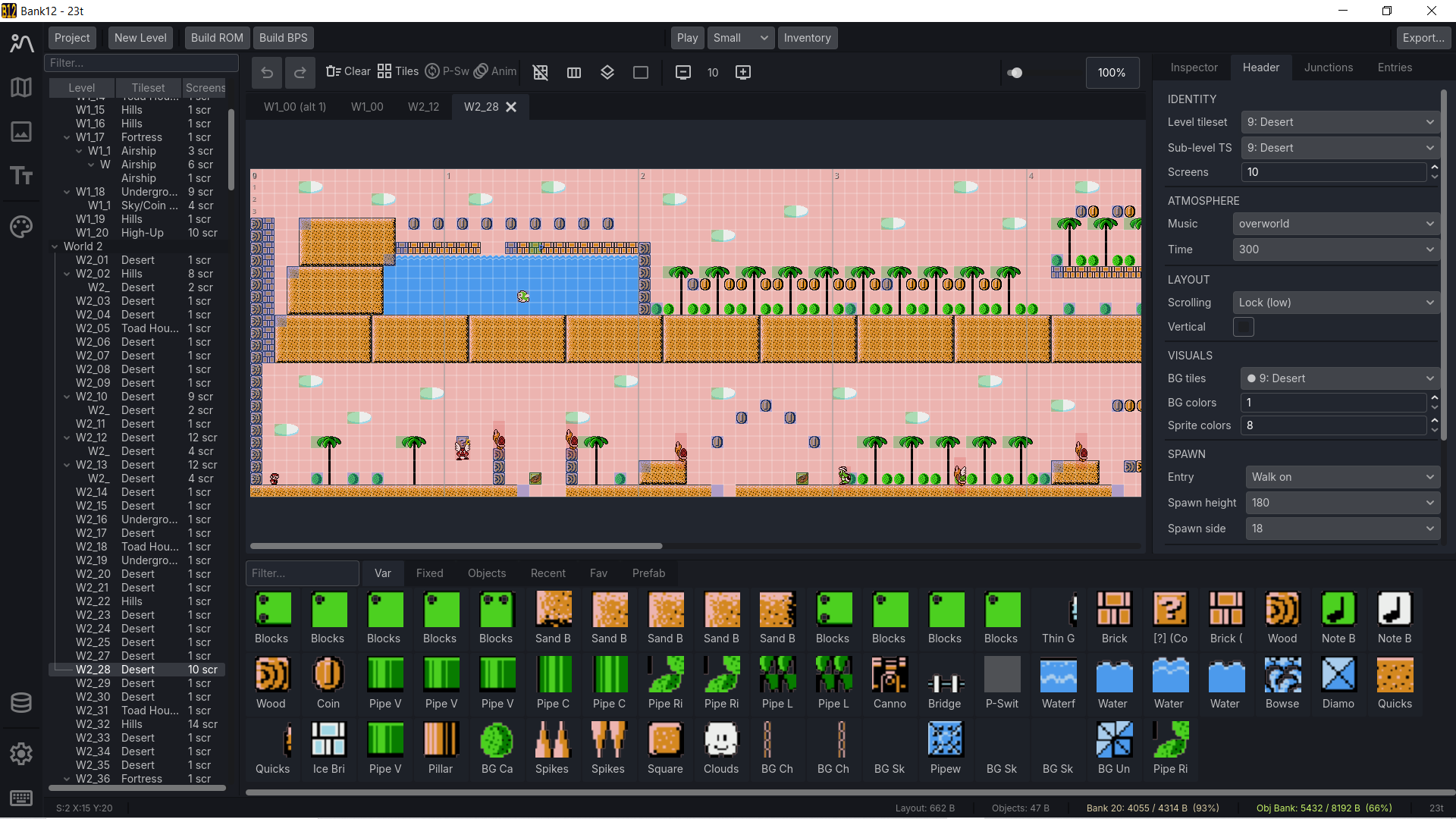 Bank12 - SMB3 Editor - 0.1.2 - Classic Mario Hacking - SMW Central