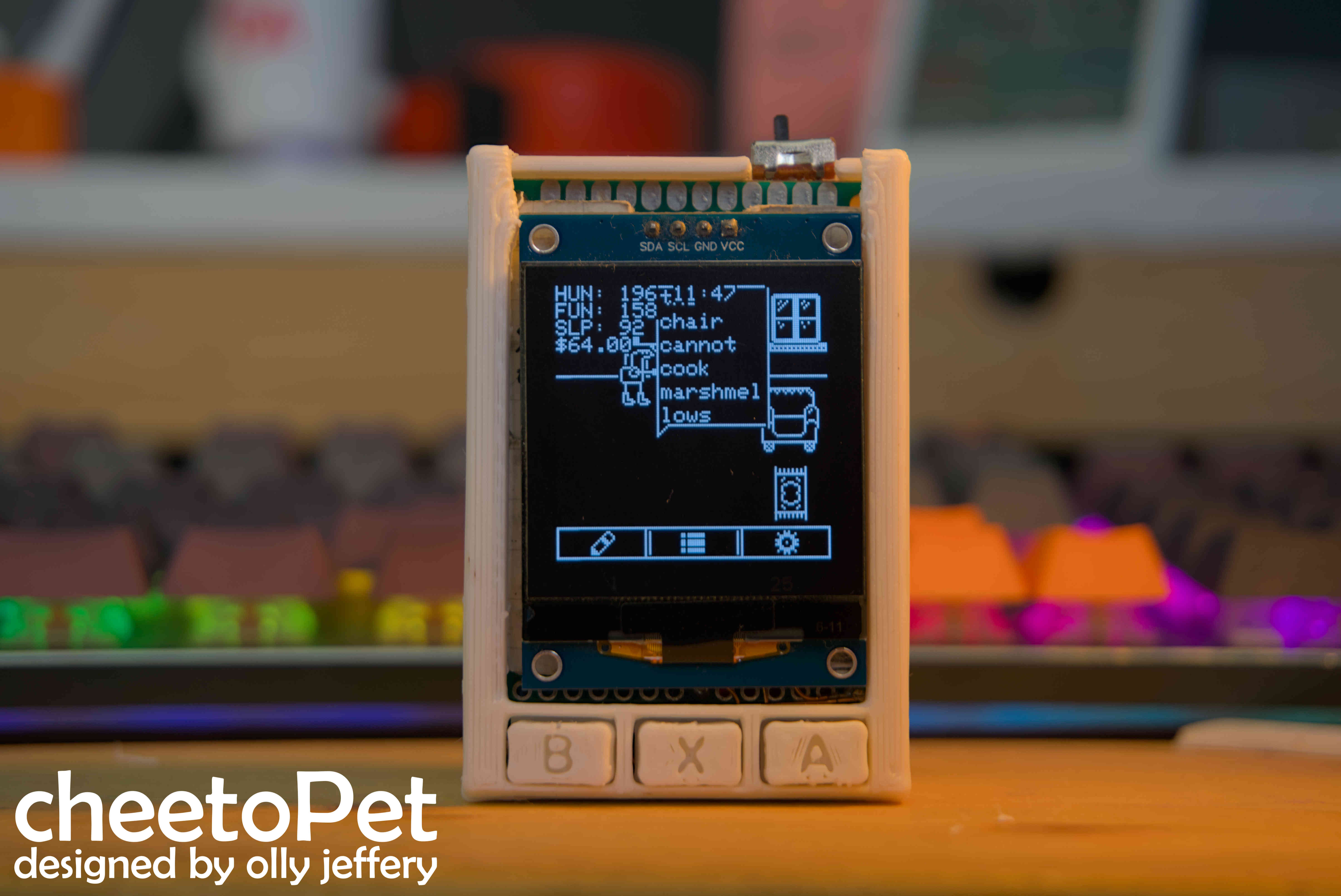 CheetoPet, from the project README