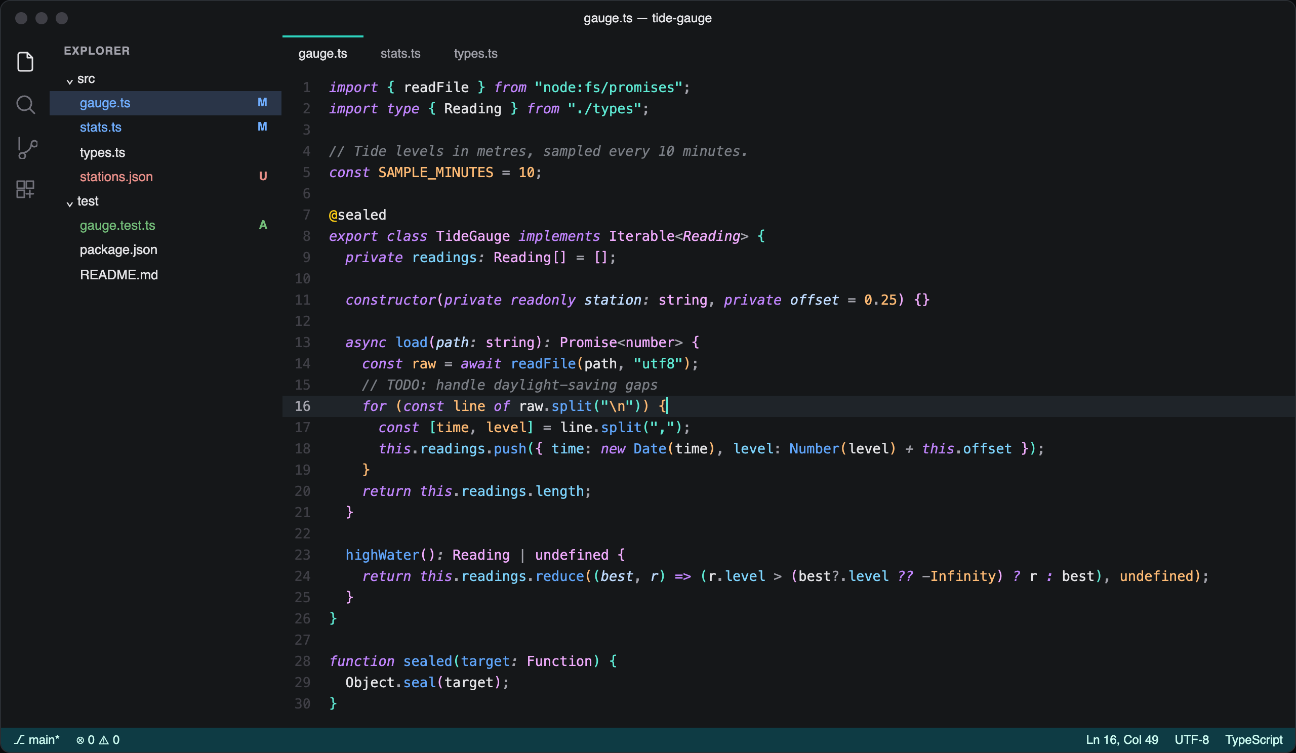 Midnight Tide Bioluminescence in VS Code