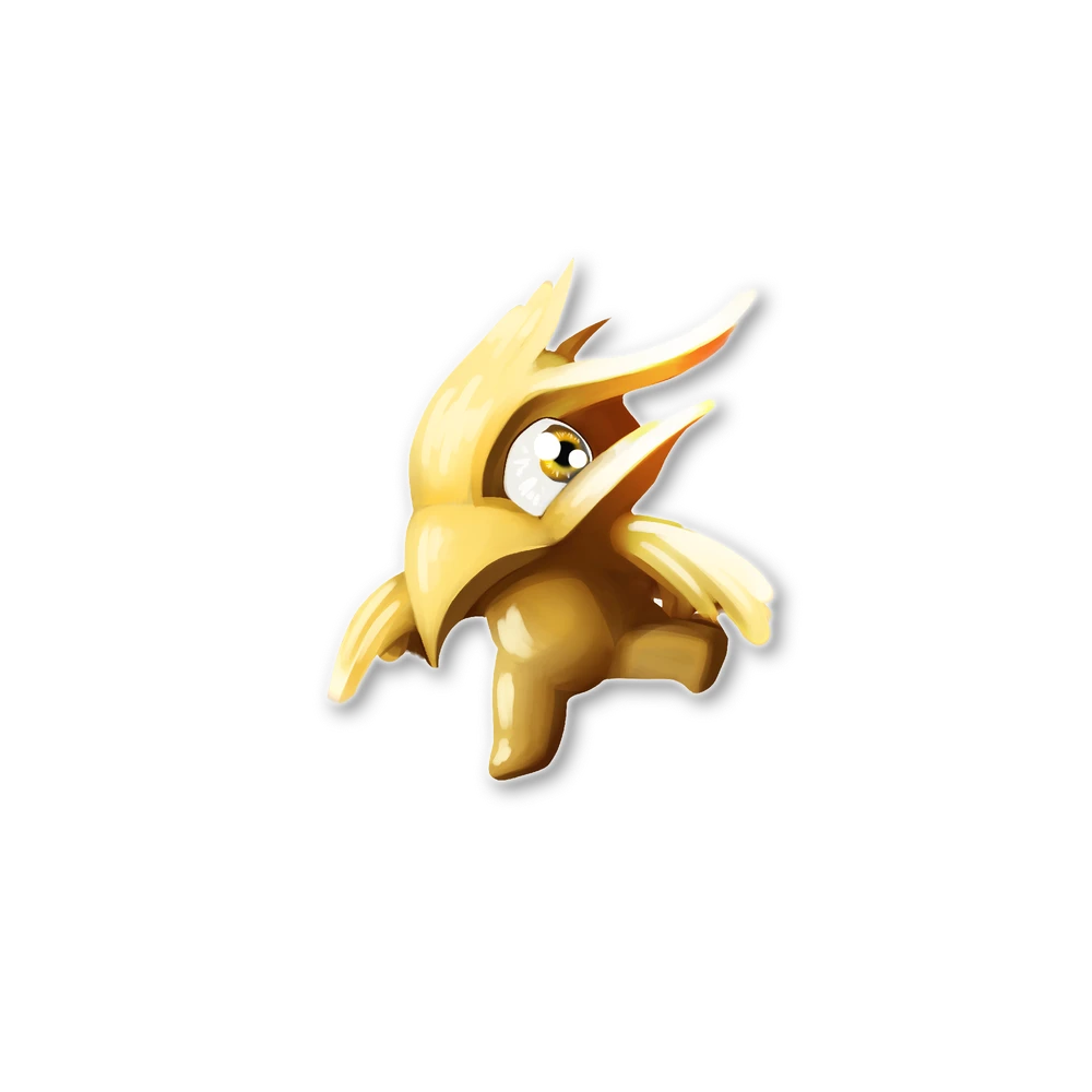 Gold character