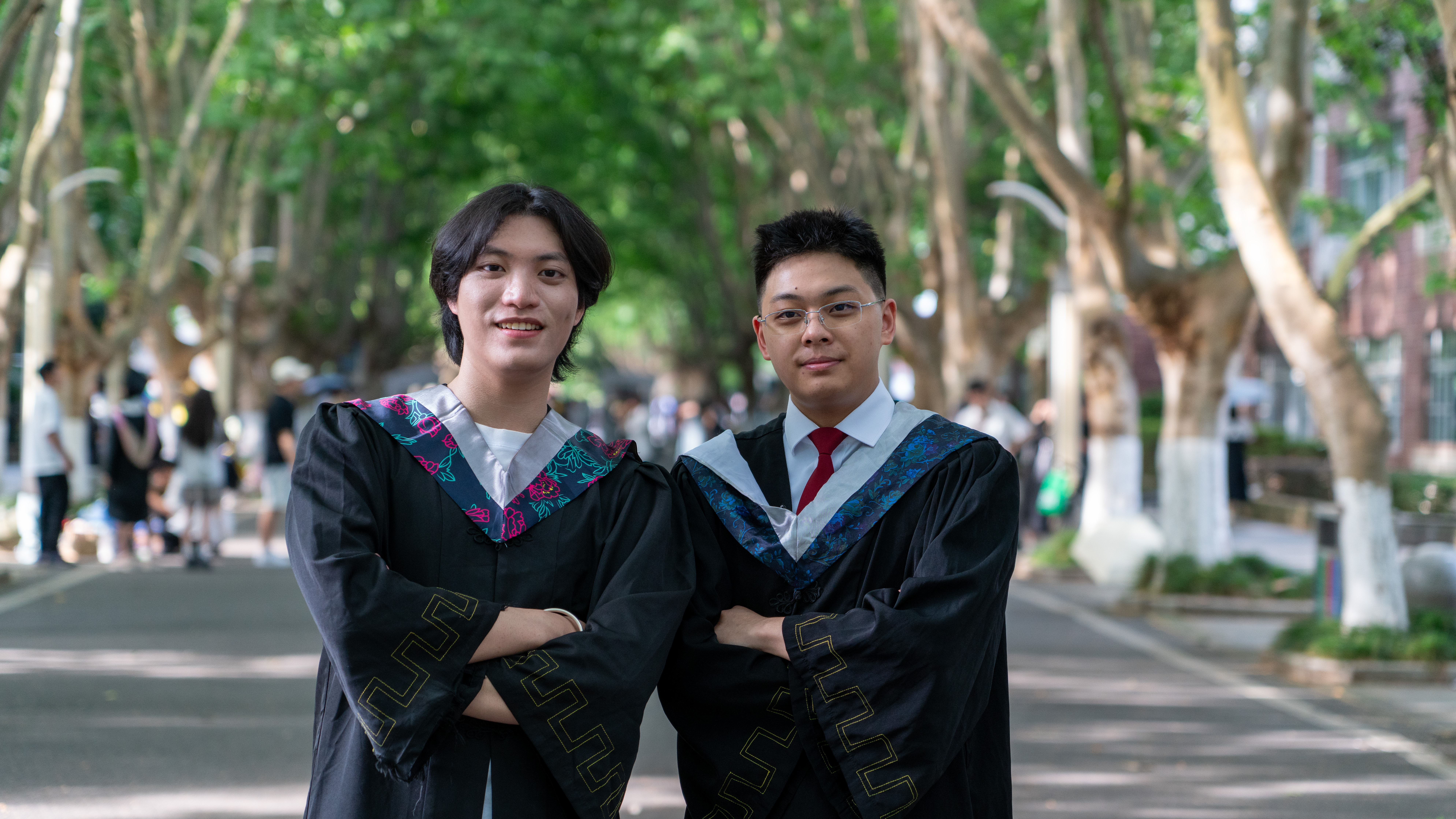 Graduation photo with Xiao