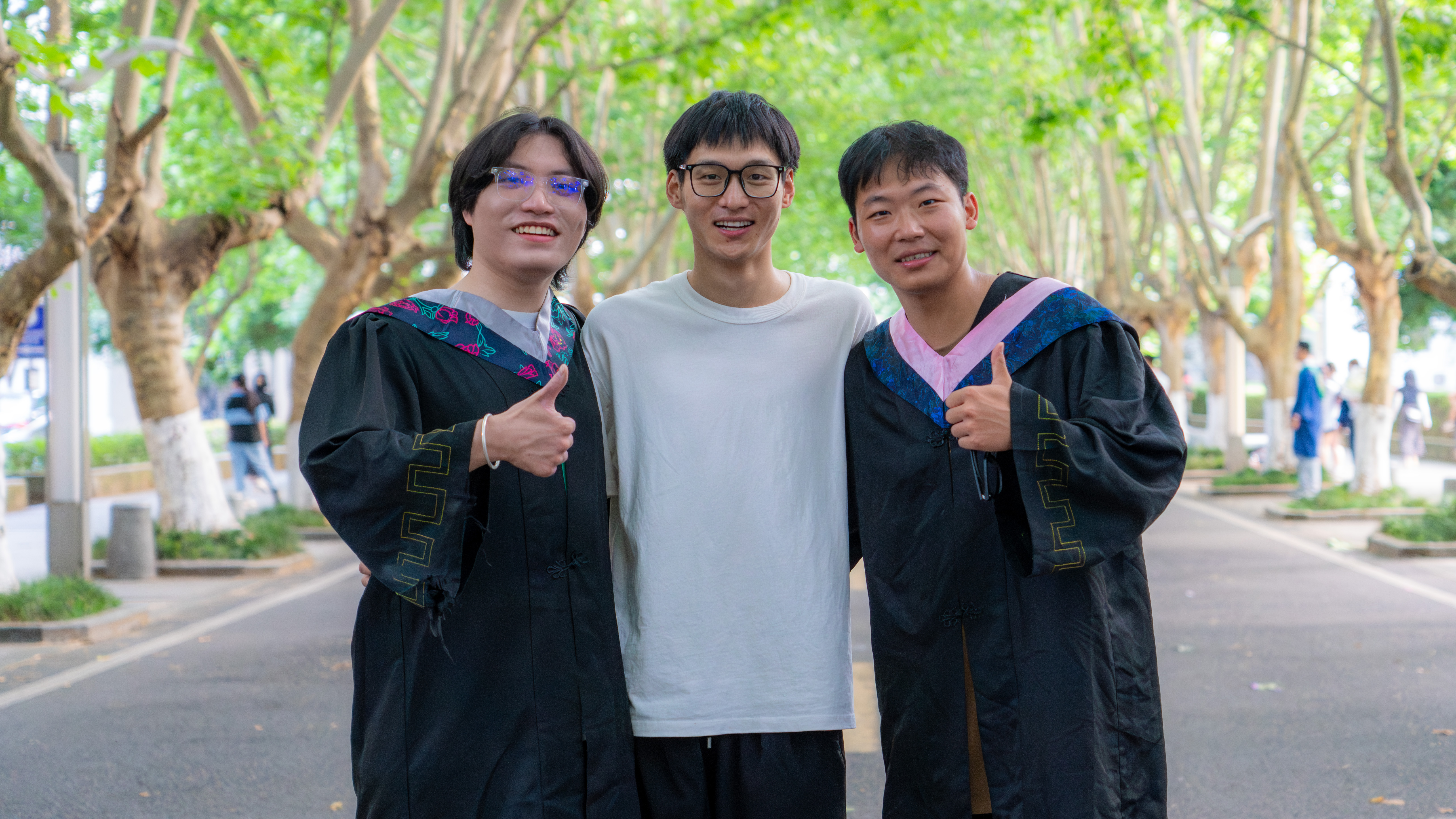 Ten Cameras graduation photo (some members)