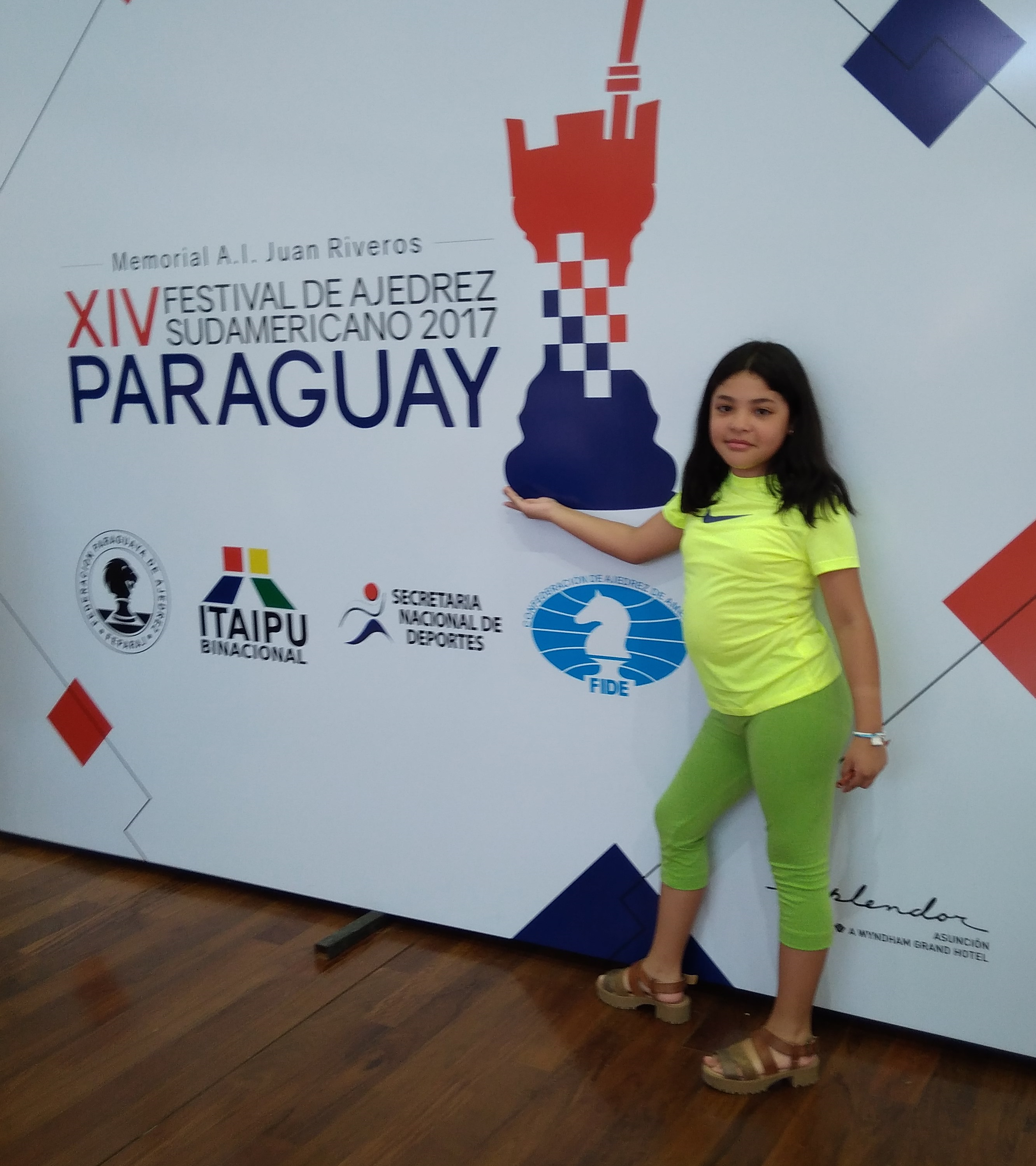 Katherine Velásquez en Sudamericano de Paraguay