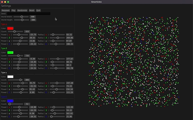 simulation using "chevy" as the seed