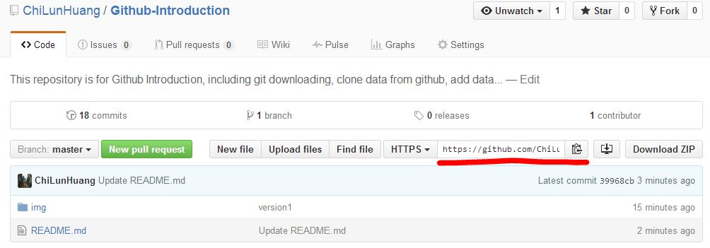 GitHub - ChiLunHuang/Github-Introduction: This repository is for Github ...