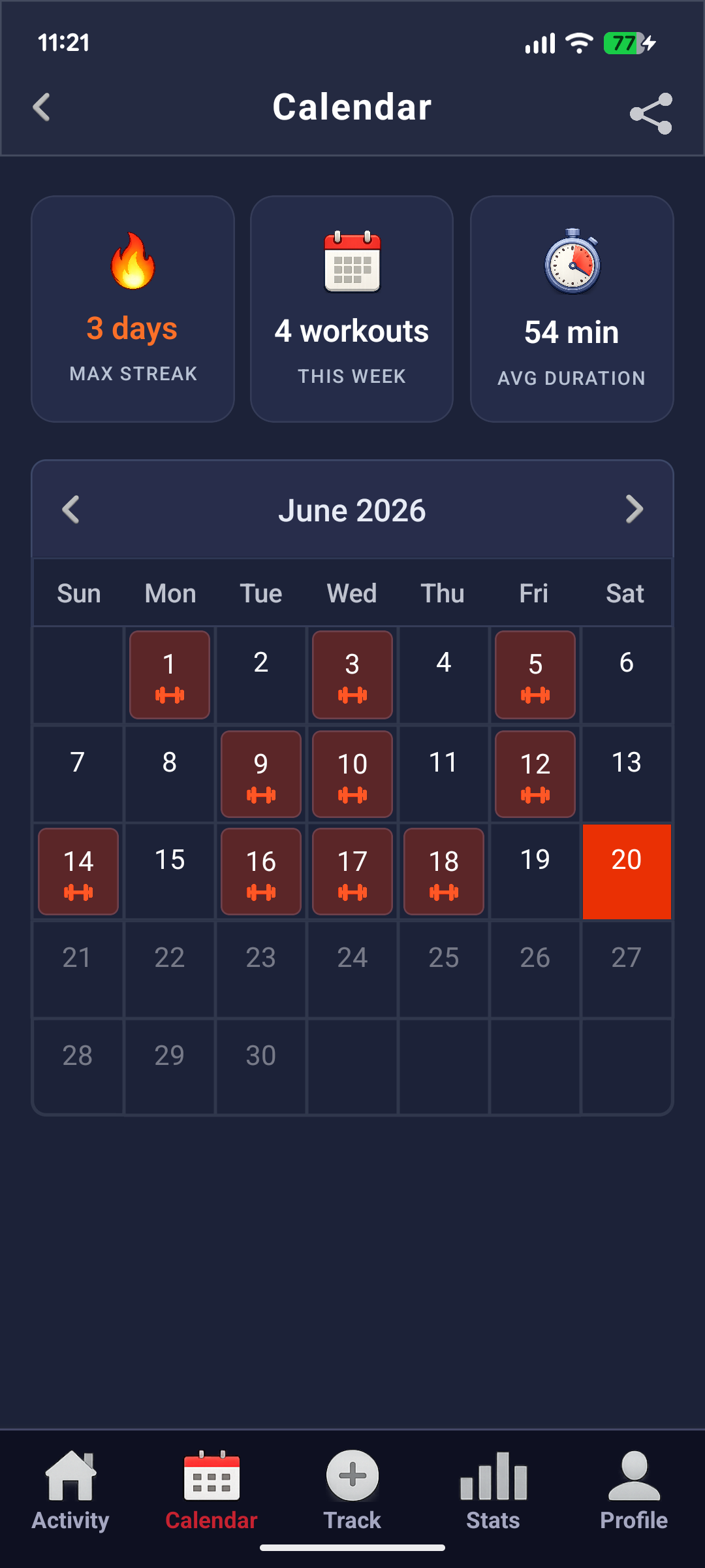 Calendar