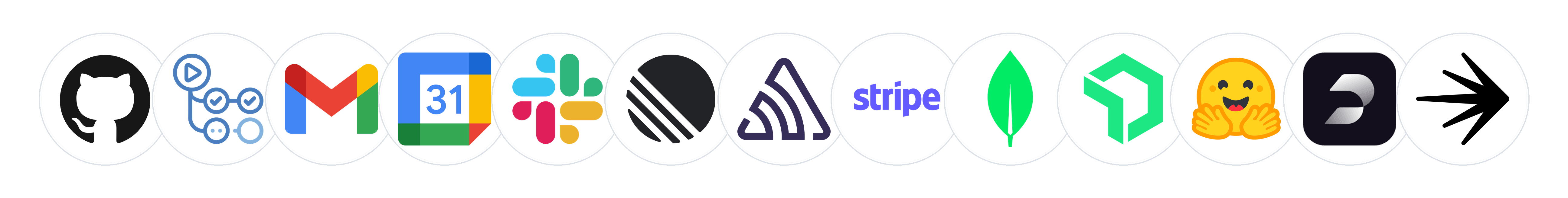 Provider logo strip