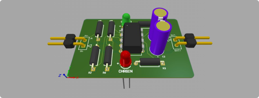 PCB 3D View