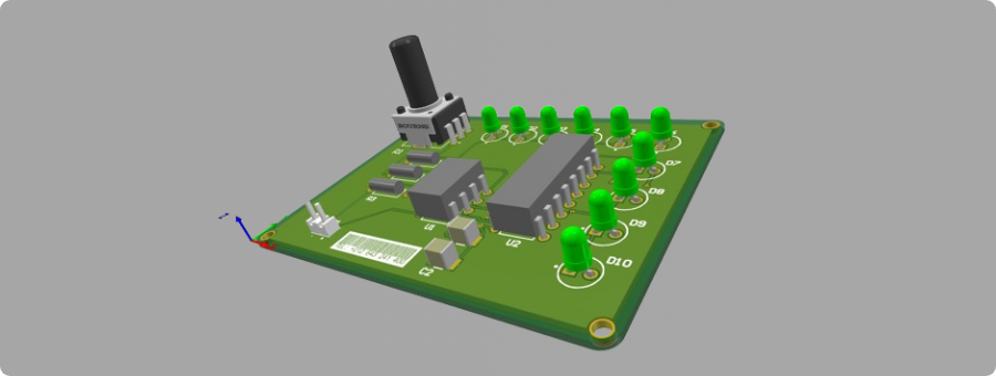 PCB 3D View