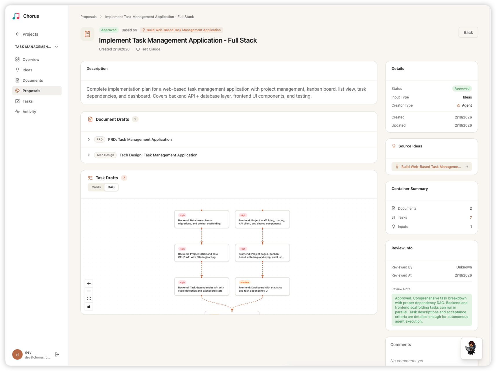 Proposal Review