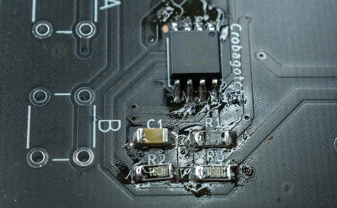 Assembled surface mount parts