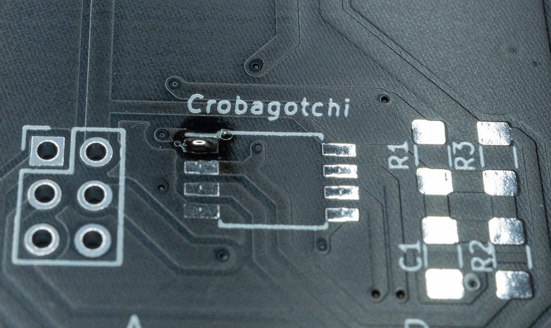 Image of the attiny85 footprint