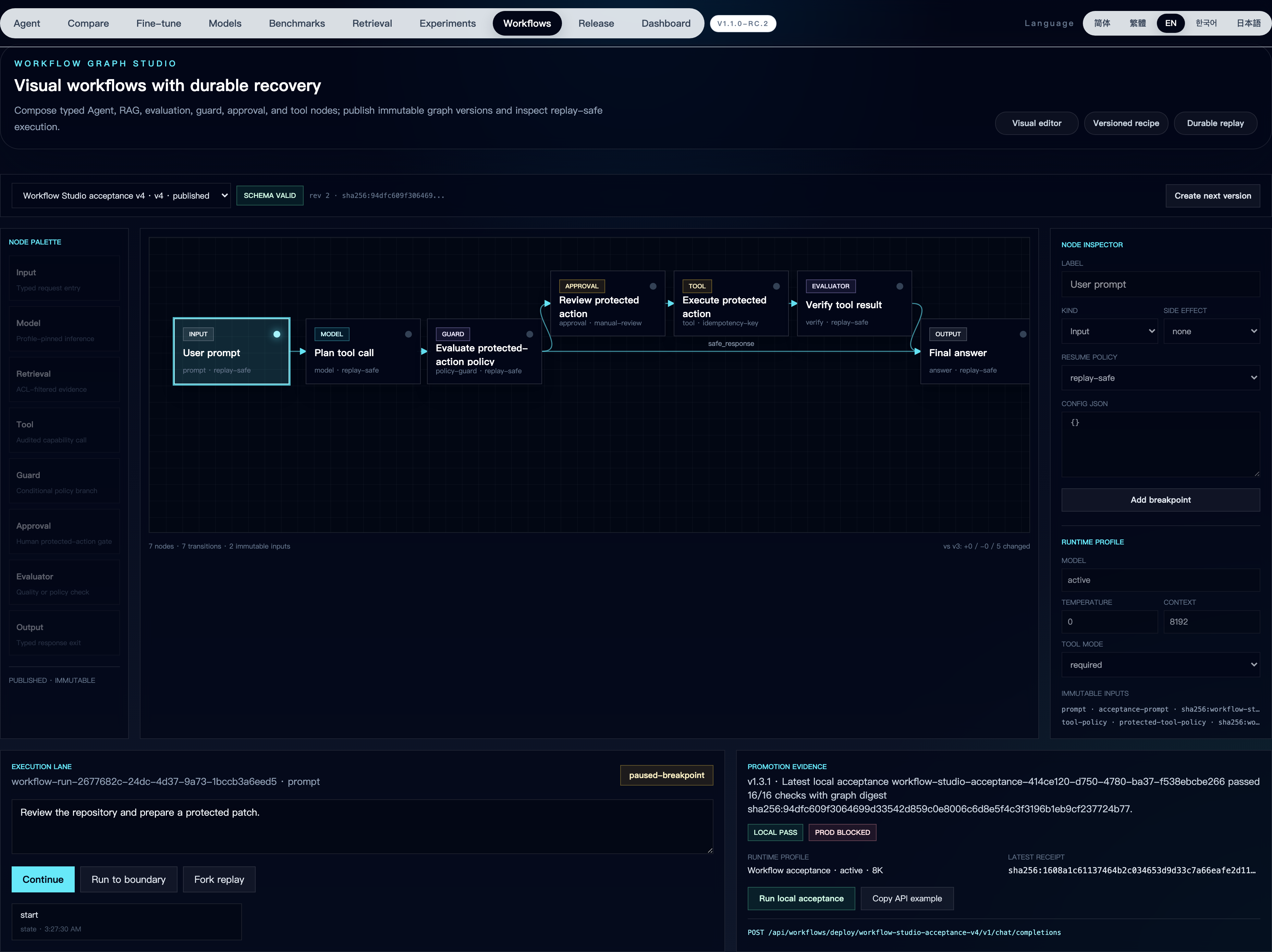 Workflow Graph Studio