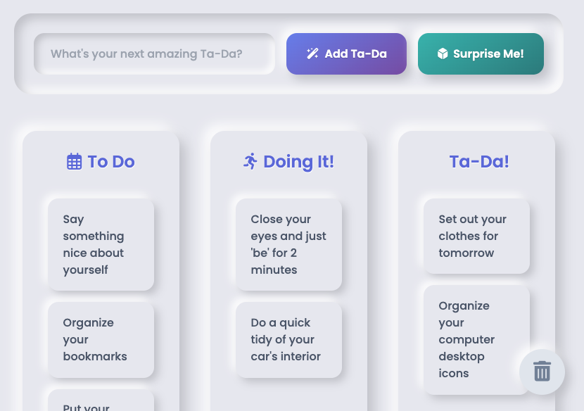 GitHub - ChrisPirillo/tada-list: Organize your tasks and boost ...
