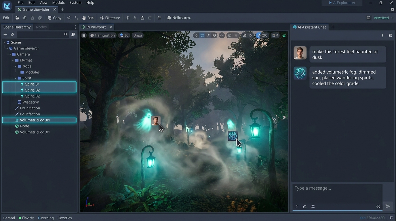 Humans and AI co-author the same project