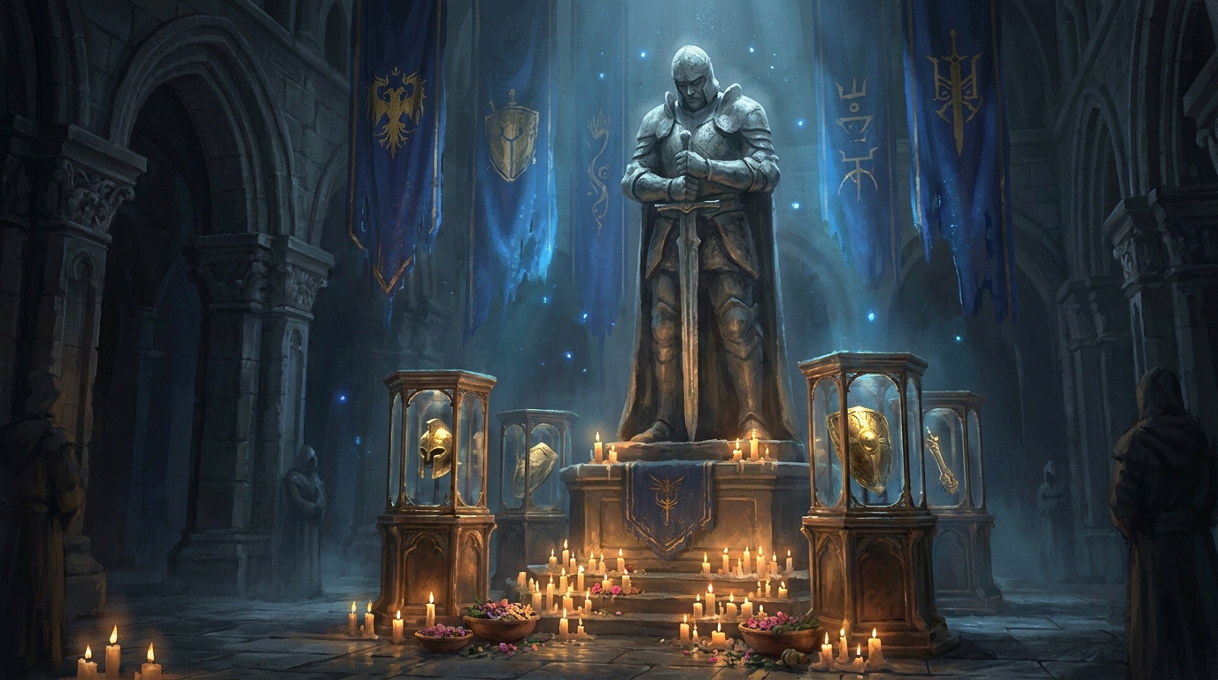 A hero's memorial