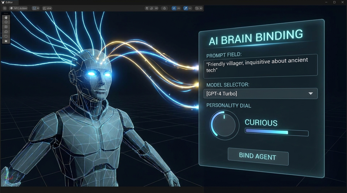 Binding an AI agent