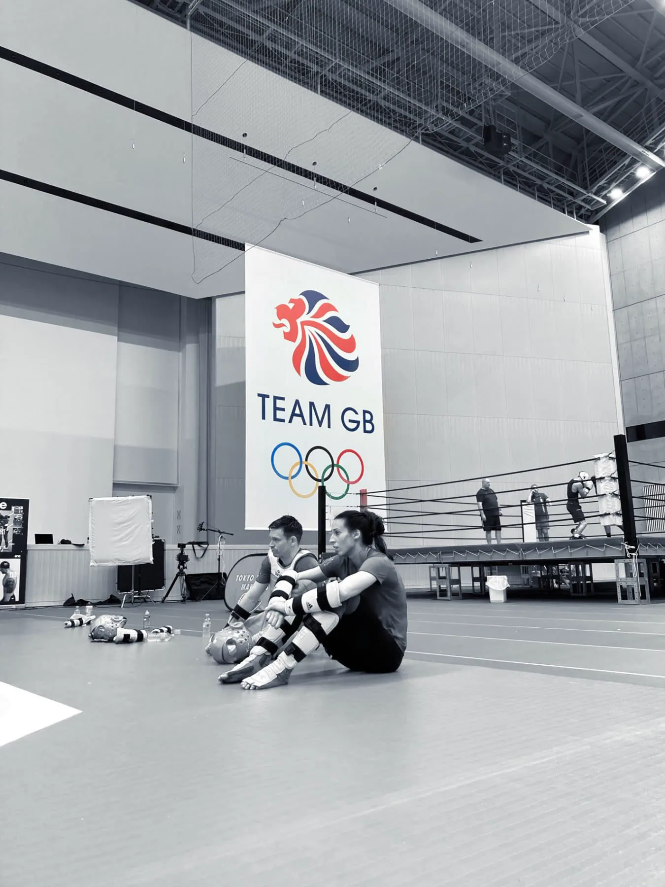 Aaron and Bianca Cook in Team GB kit