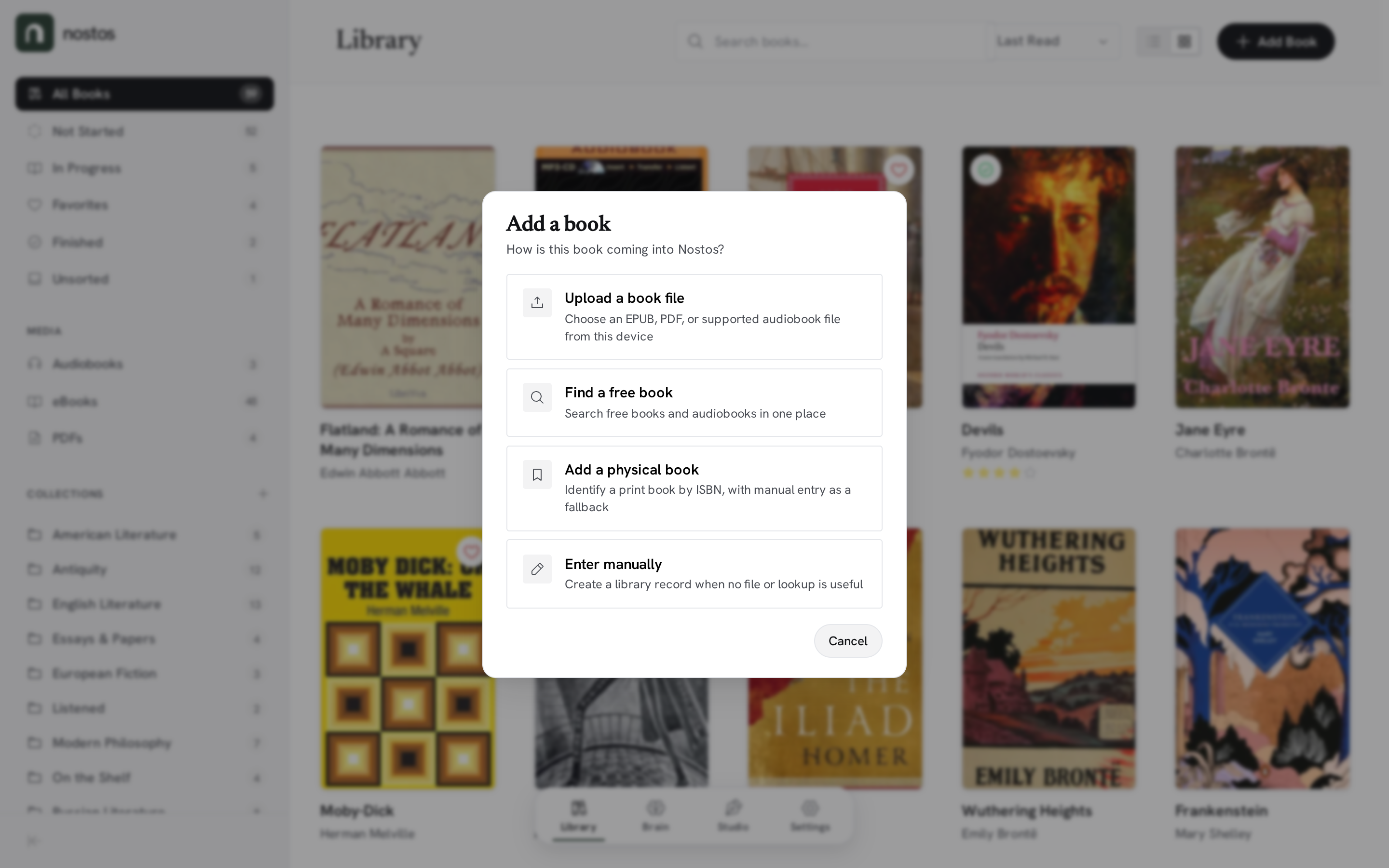 Add Book Modal