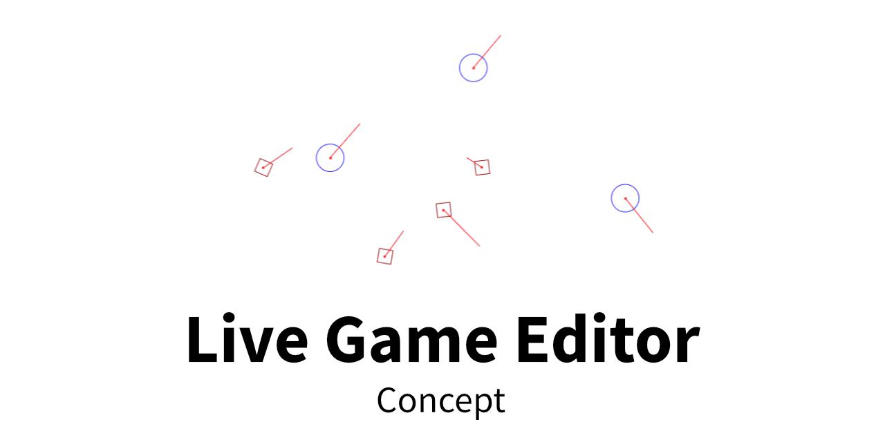 Live Game Editor Concept