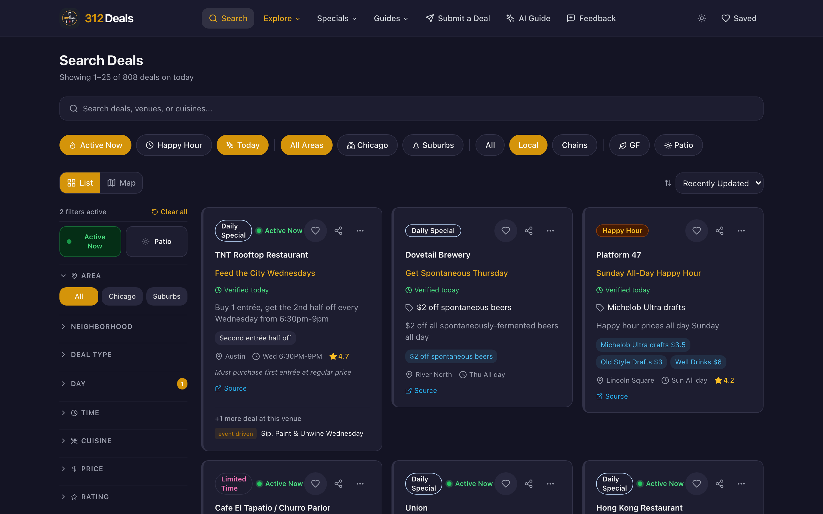 312Deals screenshot