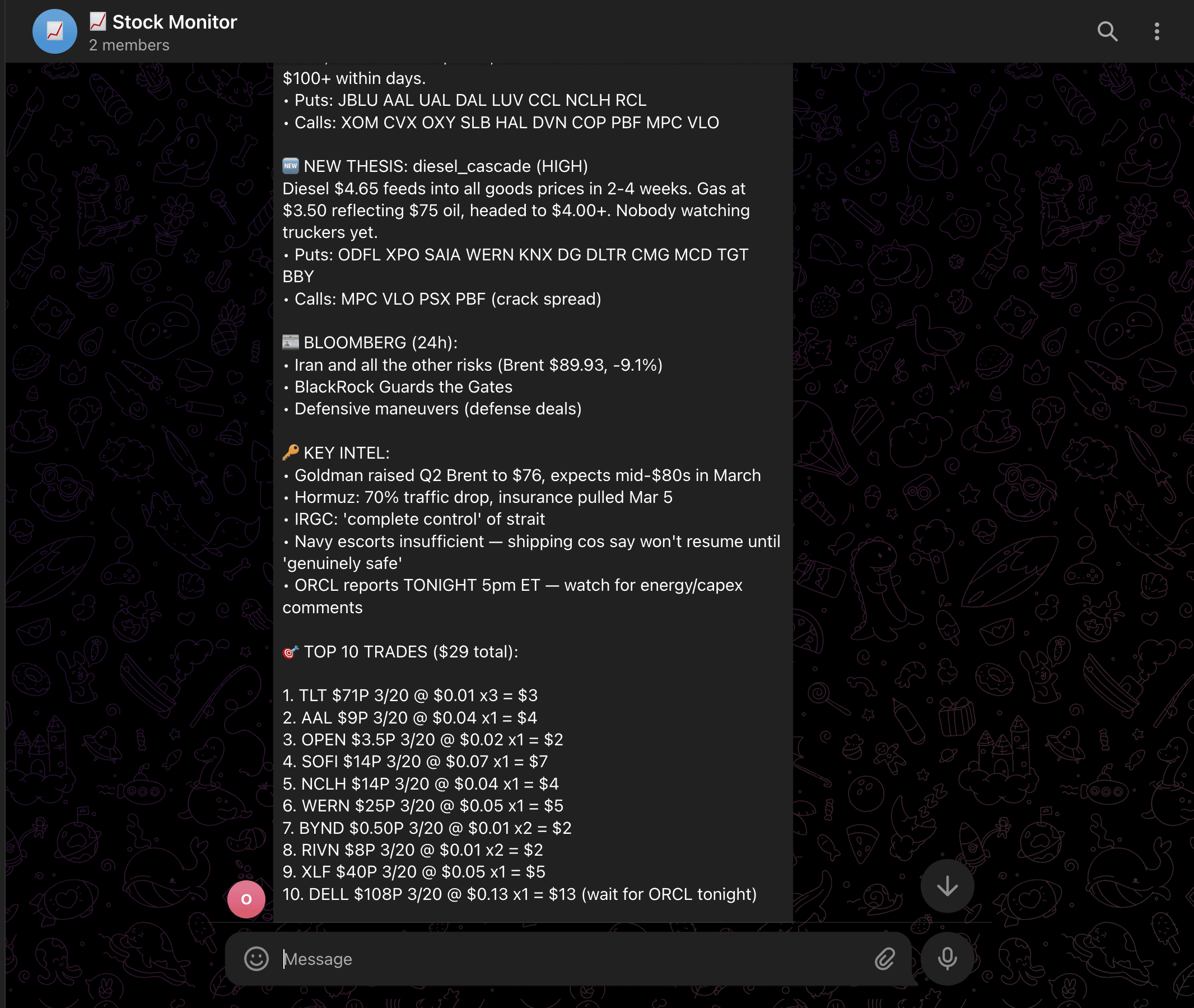 Stock Monitor screenshot