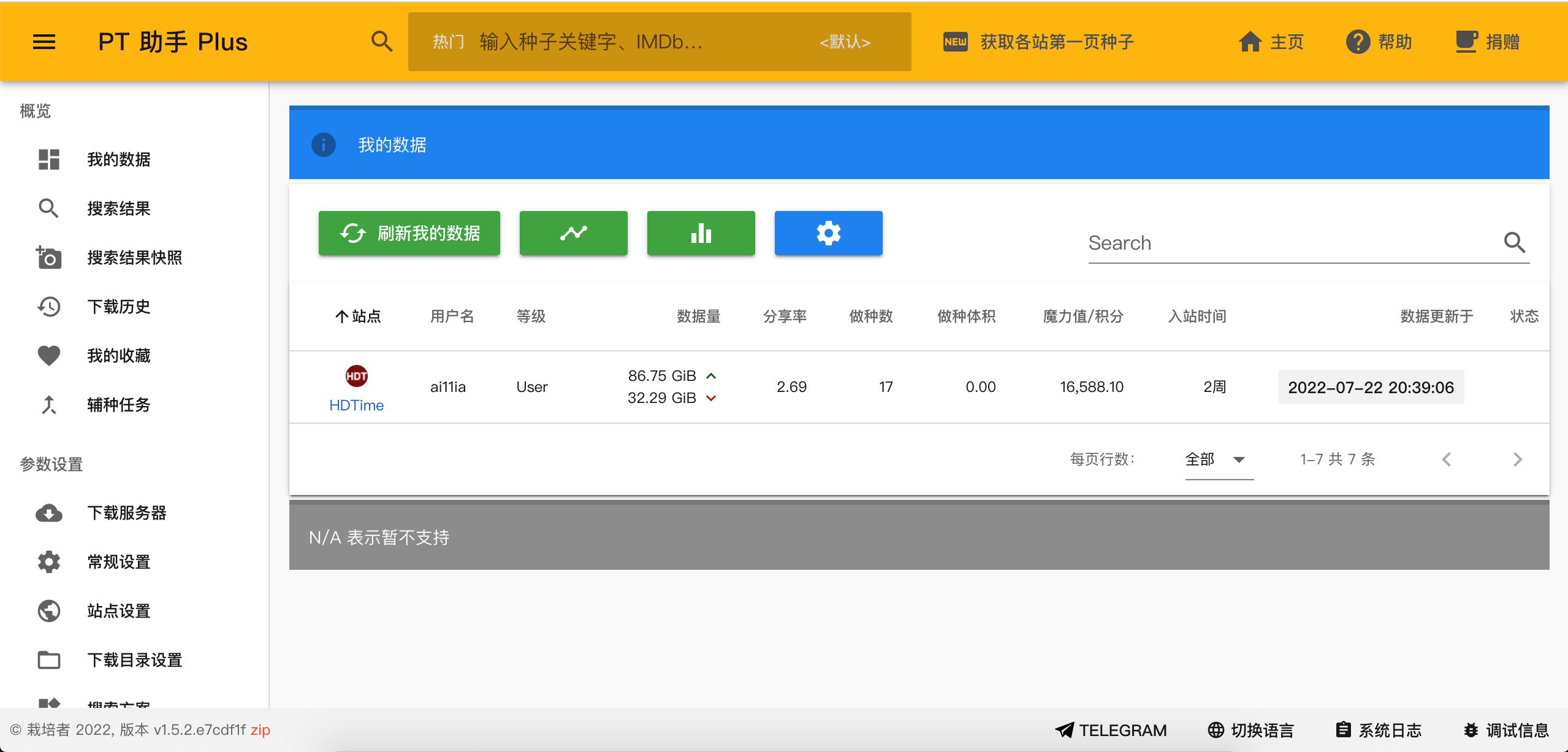 HDTime 不显示实际做种体积 · Issue #1088 · pt-plugins/PT-Plugin-Plus · GitHub