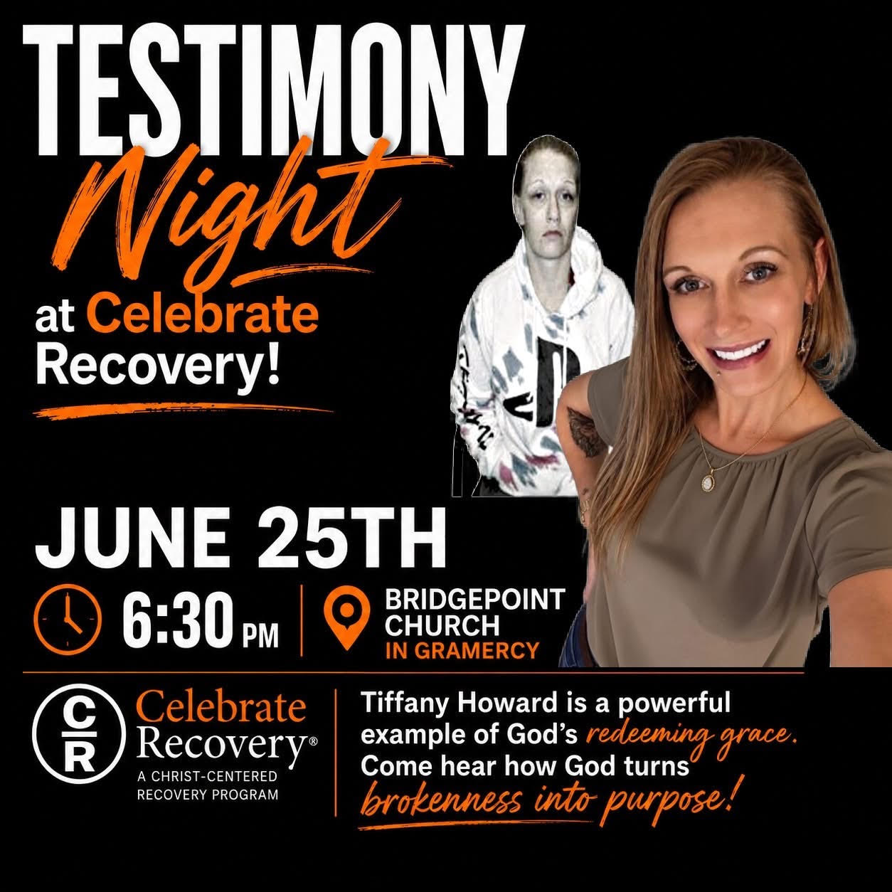 Tiffany Howard Testimony Night - Bridgepoint Church Gramercy LA