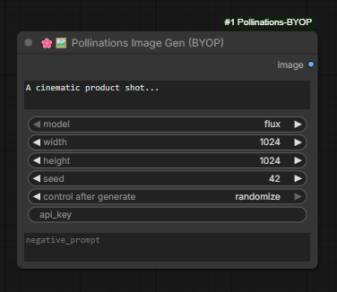 🌸🖼️ Pollinations Image Gen