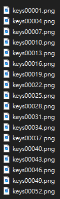 folder structure