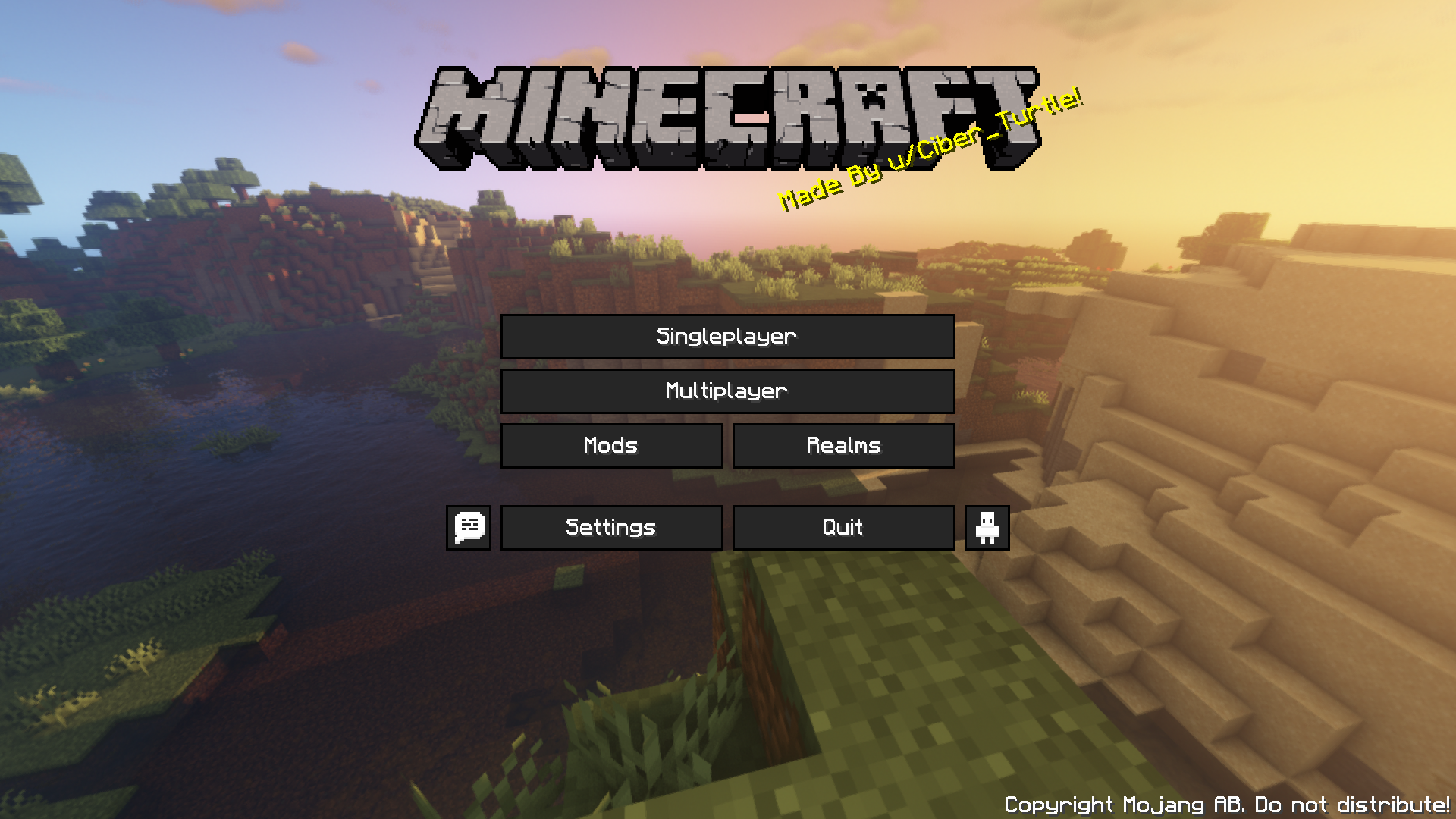 Main Menu