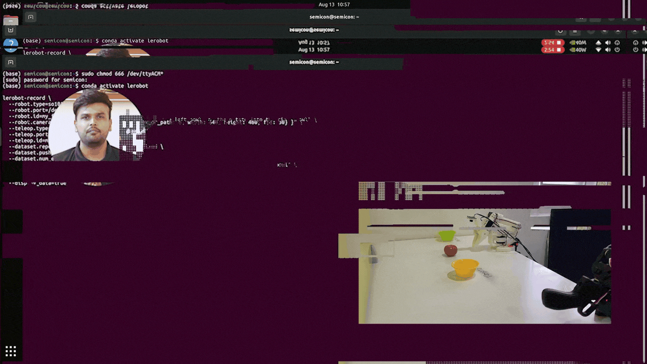 Recording the dataset for the Tomato