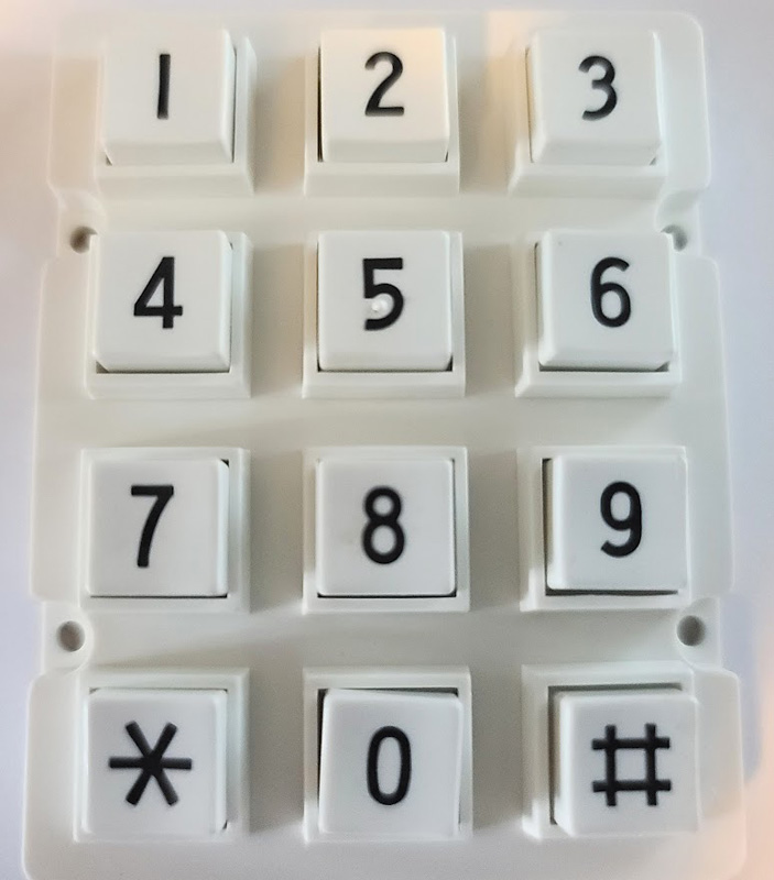 TCD Number Keypad Stock