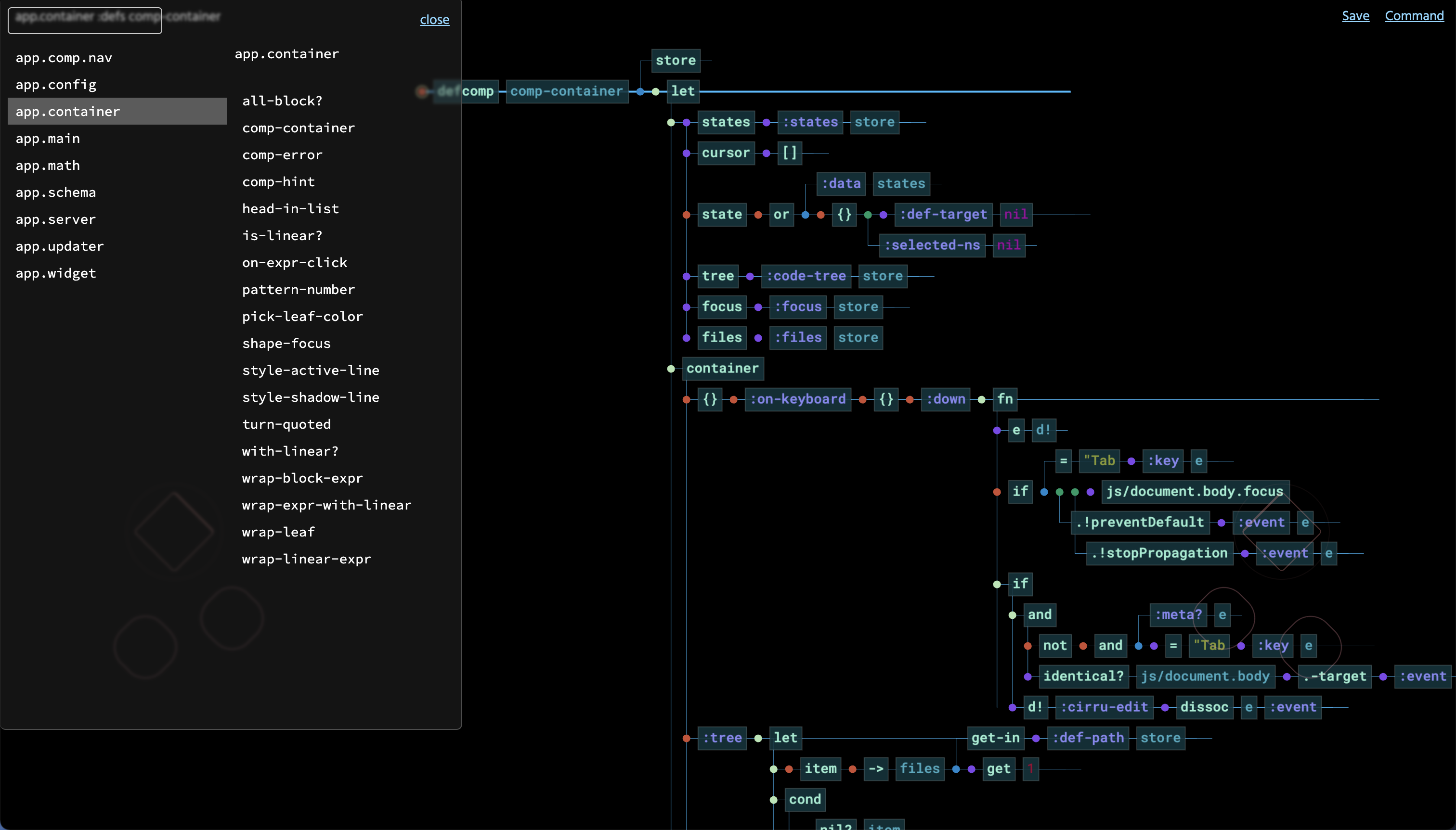 demo of hovenia-editor