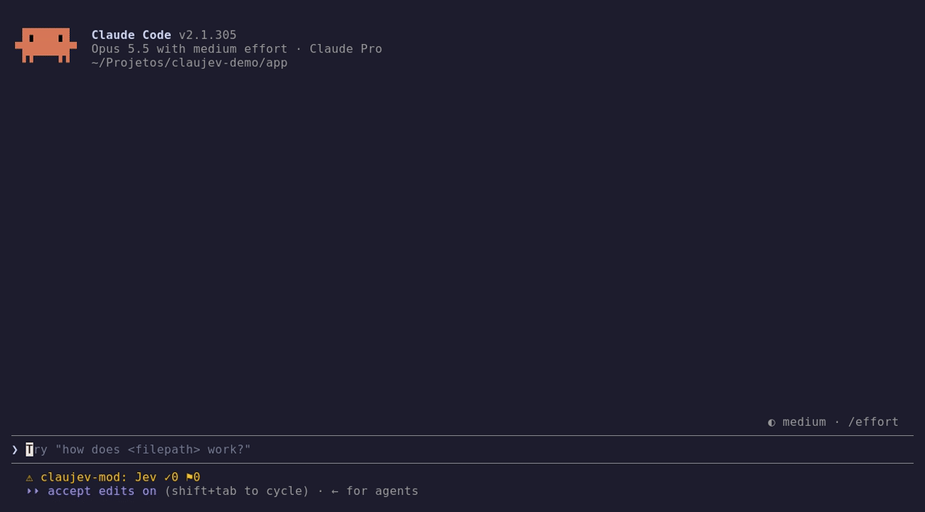 ClauJev screenshot