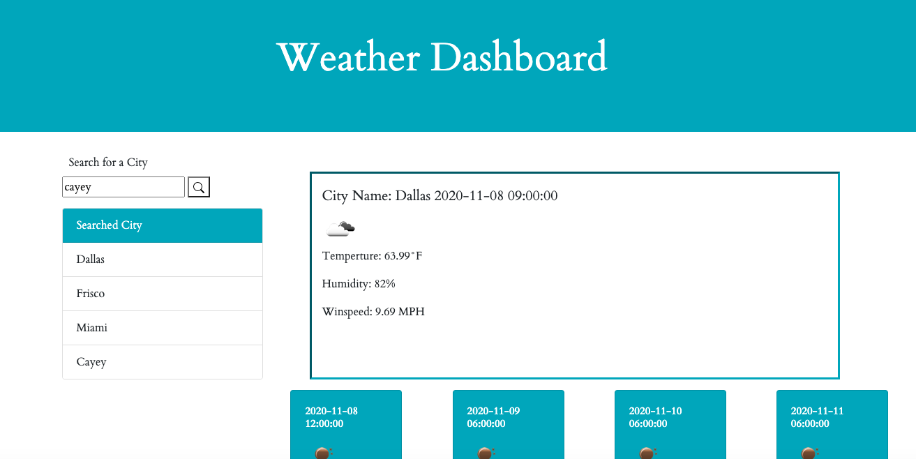 Weather Application