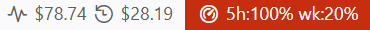 Status bar
