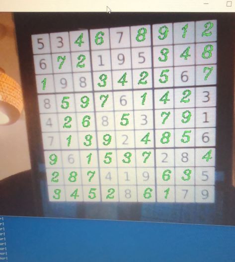 - Clement-Lelievre/live_sudoku: Live sudoku solver from camera input!