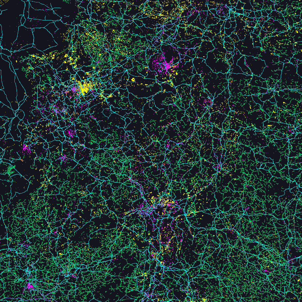 OSM power grid