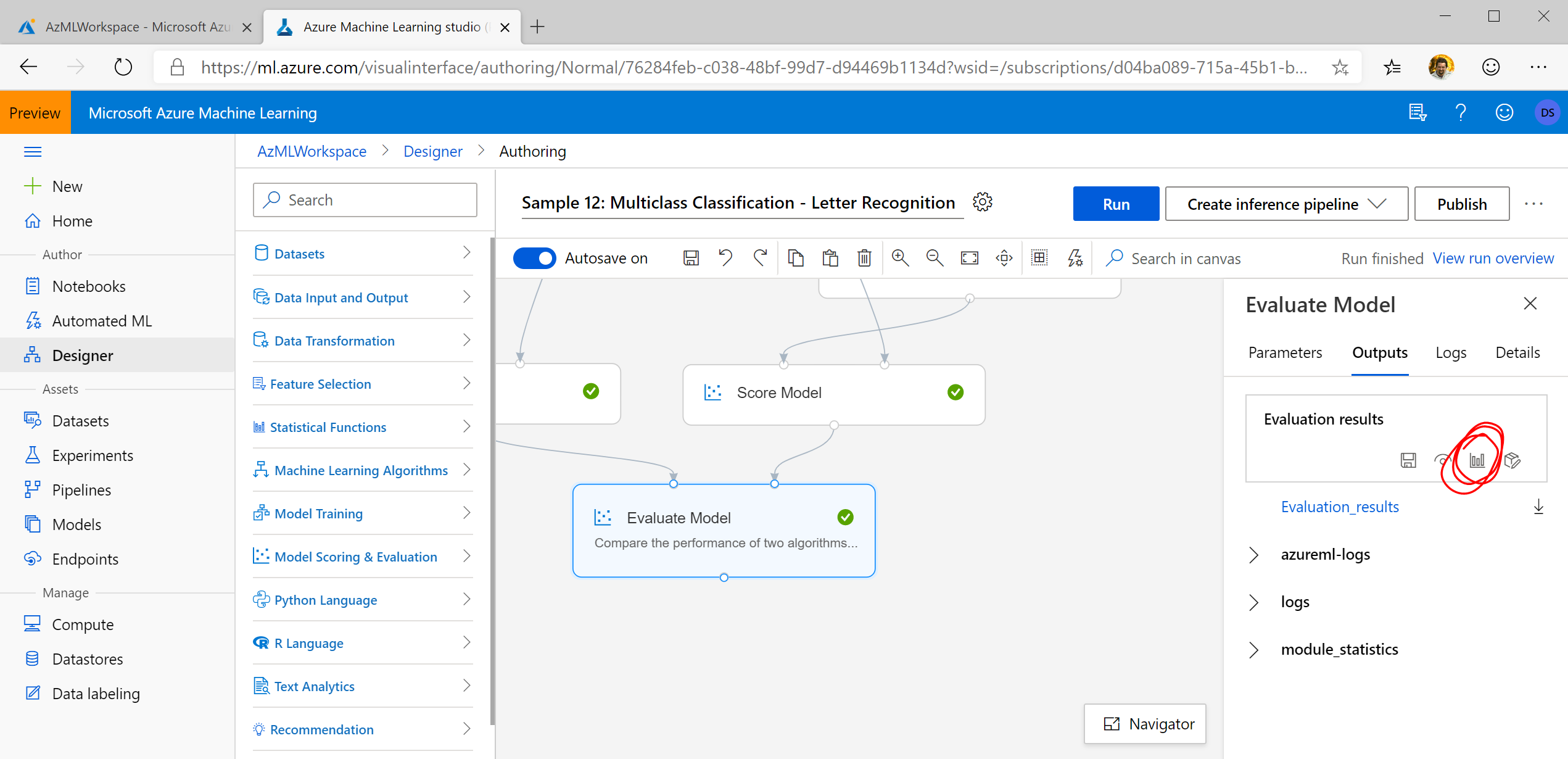 Azure ML Designer