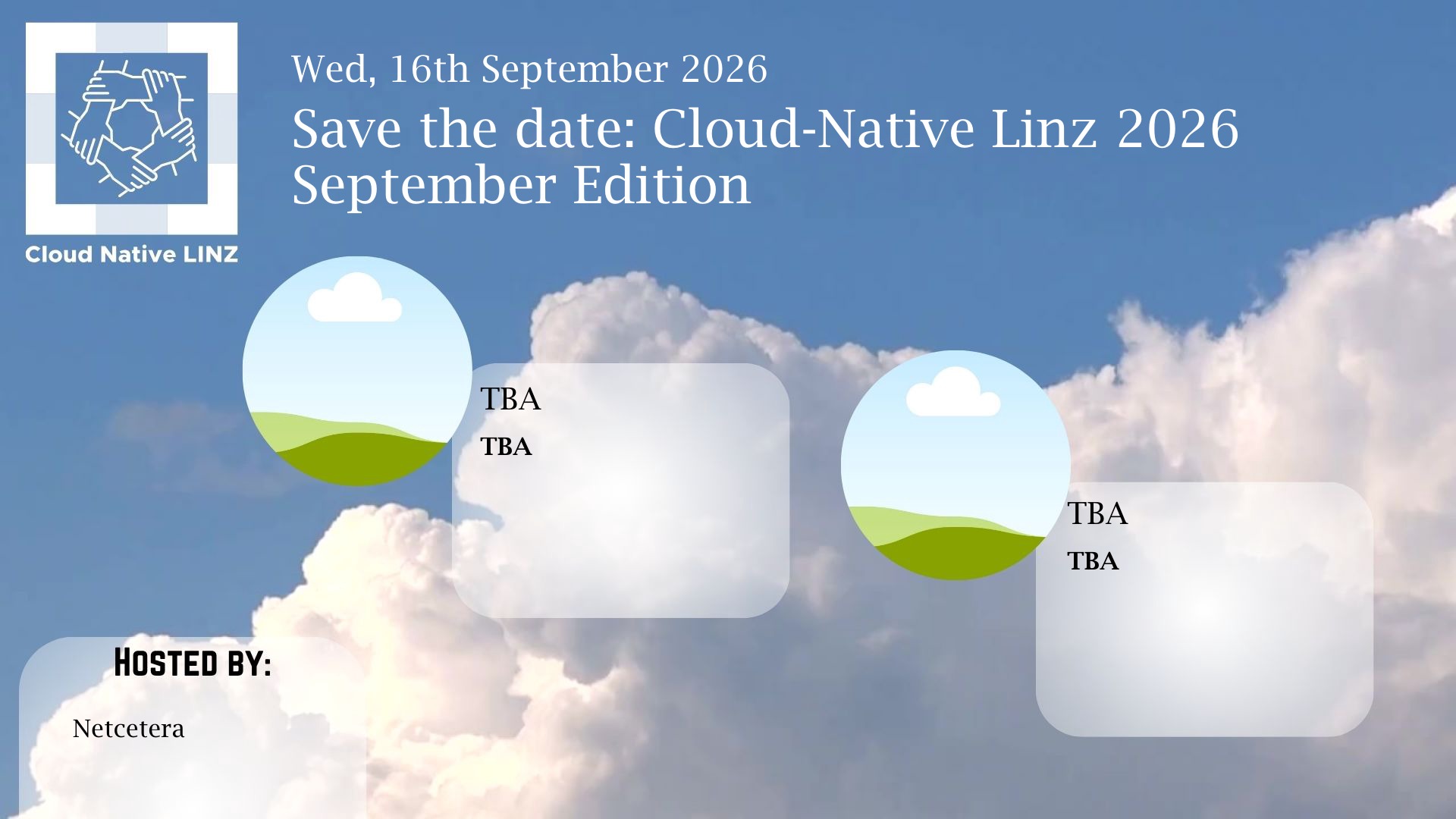 Save the date: Cloud-Native Linz 2026 September Edition